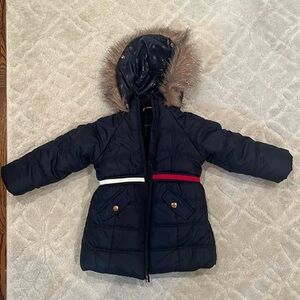 Navy blue Tommy Hilfiger jacket size 2t girls